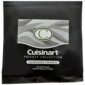 Cuisinart 10 Cup Filter Pack DECAF Coffee 1.3oz - 75ct