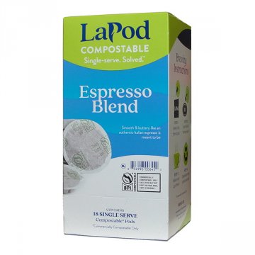 LaPod Espresso Blend Coffee Pods 18ct