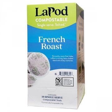 LaPod French Roast Coffee Pods 18ct