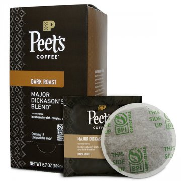 Peet's Major Dickason's Blend Coffee Pods 16ct