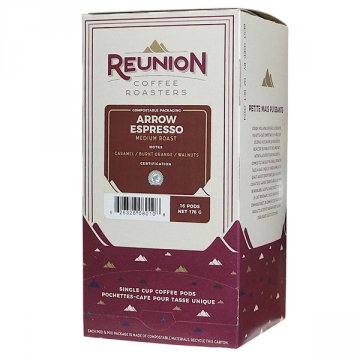 Reunion Arrow Espresso Coffee Pods 16ct