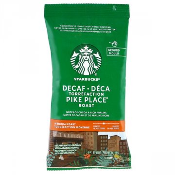 Starbucks DECAF Pike Place Roast Coffee Packets 18ct