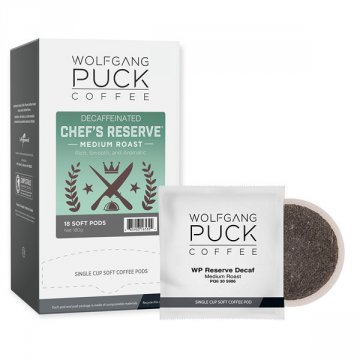 Wolfgang Puck Chef's Reserve Decaf Pods -18ct
