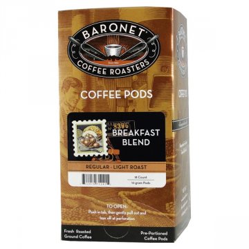 Baronet Breakfast Blend Coffee Pods - 18ct