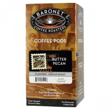 Baronet Butter Pecan Coffee Pods - 18ct