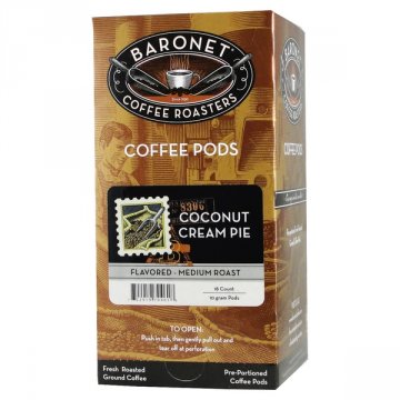 Baronet Coconut Creme Pie Coffee Pods - 18ct