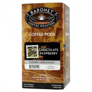 Baronet Chocolate Raspberry Coffee Pods - 18ct