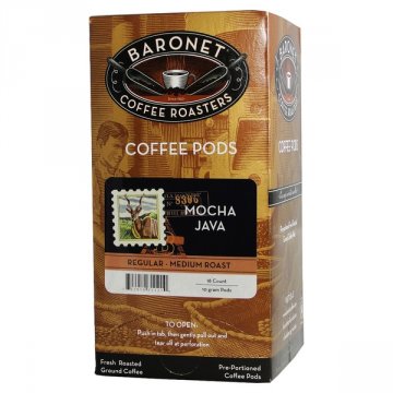 Baronet Mocha Java Coffee Pods - 18ct