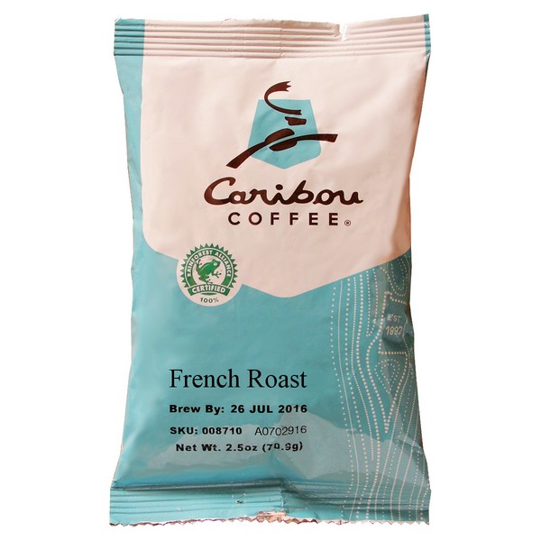 Caribou French Roast Ground Coffee - 18ct