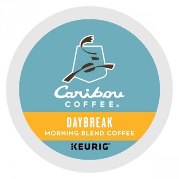 Caribou Coffee Daybreak Morning k-cups 24ct