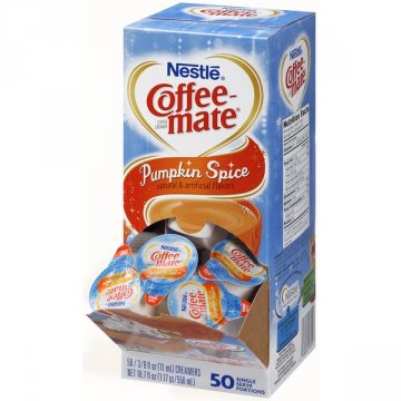 Coffee-Mate Pumpkin Spice Creme Cups - 50ct