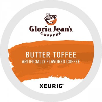Gloria Jeans Coffee - Butter Toffee  k-cups 24ct
