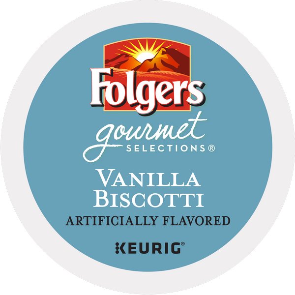 Folgers Vanilla Biscotti K-cups 12ct