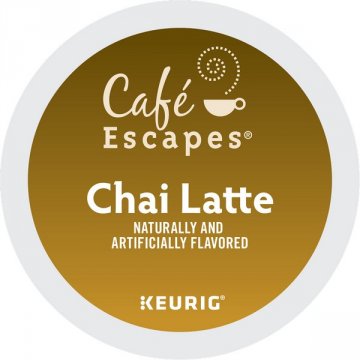 Cafe Escapes Chai Latte K-Cups 24ct