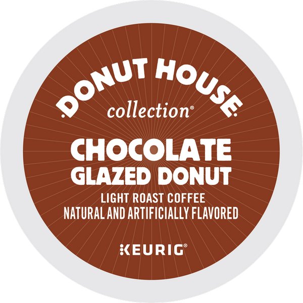 Donut House - Chocolate Glazed Donut k-cups 24ct