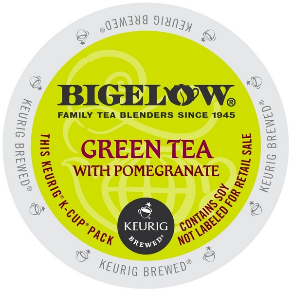 Bigelow Pomegranate Green Tea K-cups 24ct