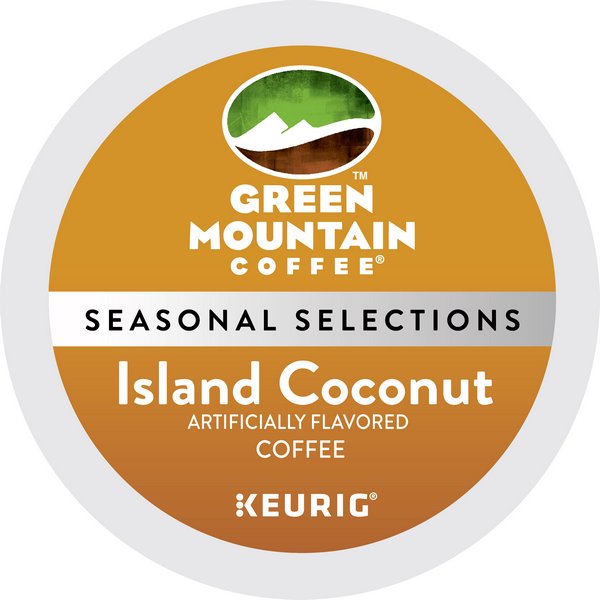 Green Mountain - Island Coconut k-cups 24ct