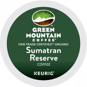 Green Mountain - Sumatran Reserve Organic k-cups 24ct Extra Bold