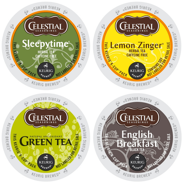 Celestial Seasonings Tea Sampler k-cups 22ct