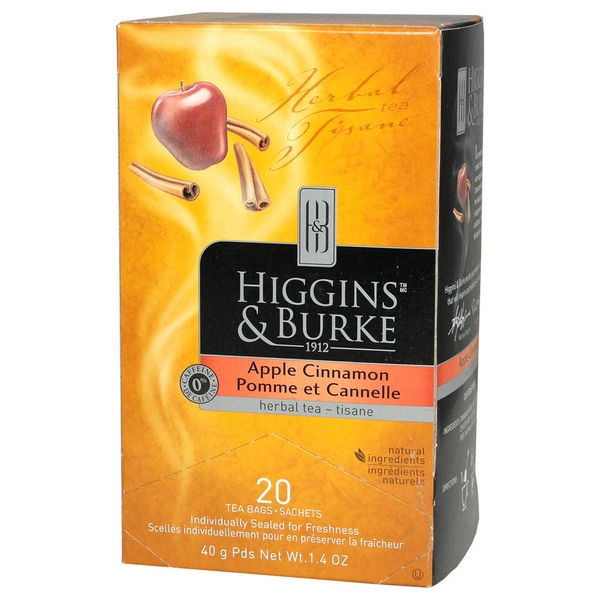 Higgins & Burke - Apple Cinnamon Tea - 20ct