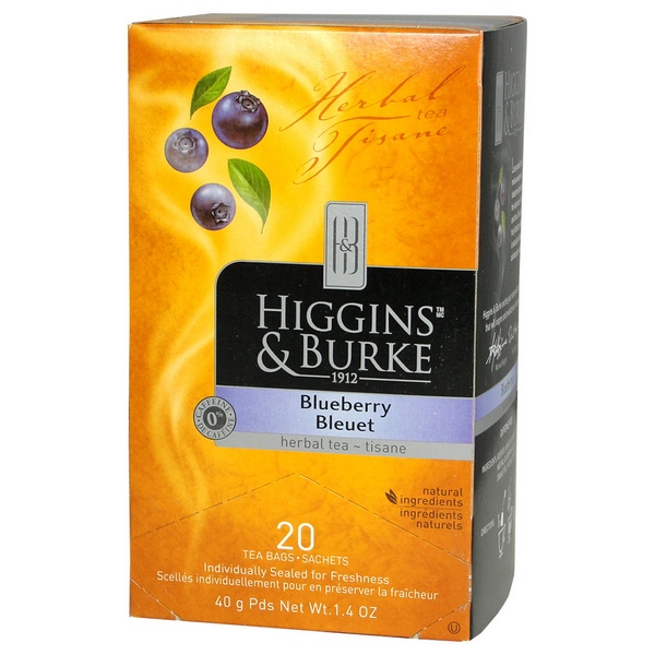 Higgins & Burke - Blueberry Tea - 20ct