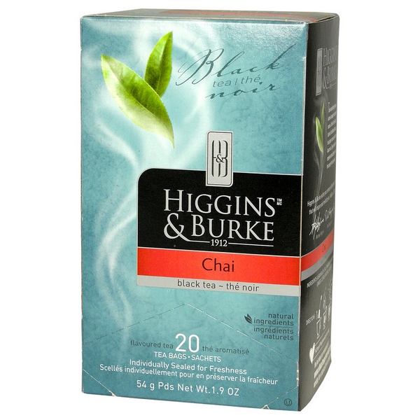Higgins & Burke Chai Tea 20ct