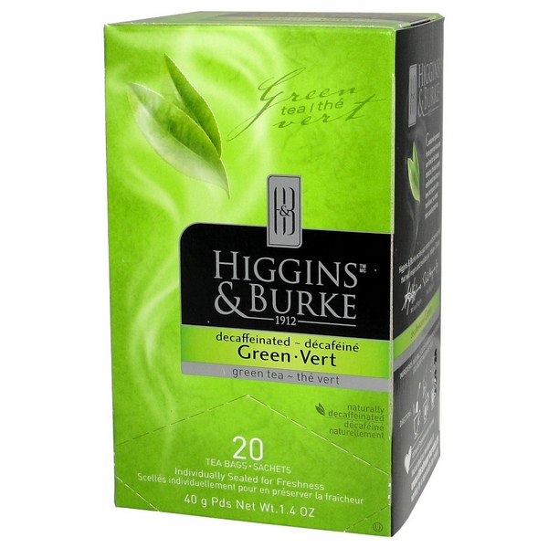 Higgins & Burke - Decaf Green  Tea -20ct