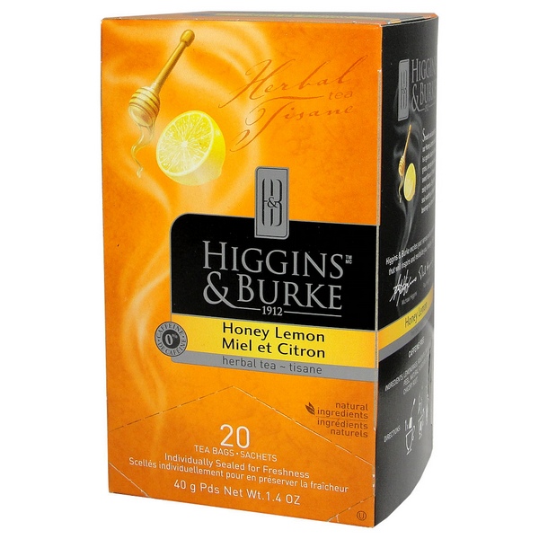 Higgins & Burke - Honey Lemon Tea - 20ct