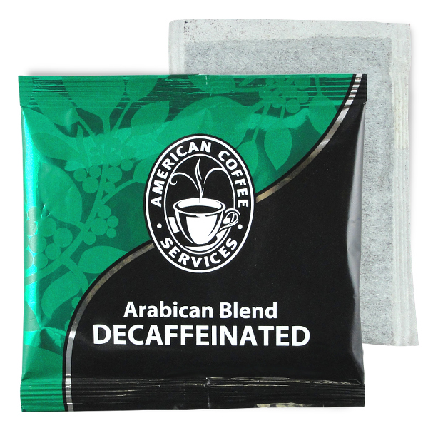 4-Cup Filter Pack Coffee Arabican DECAF -100ct