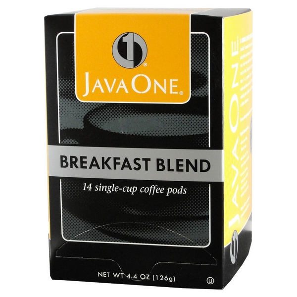 JavaOne Coffee Pods - Breakfast Blend (Lt Roast) 14ct