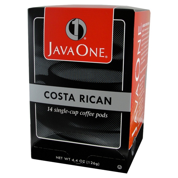 JavaOne Coffee Pods - Estate Costa Rican (Med Roast) 14ct