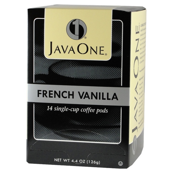 JavaOne Coffee Pods - French Vanilla (Flavored) 14ct