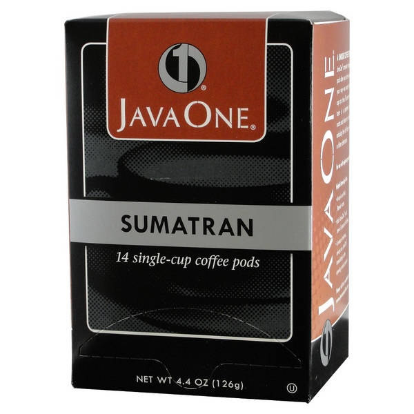 JavaOne Coffee Pods - Sumatran (Med Roast) 14ct