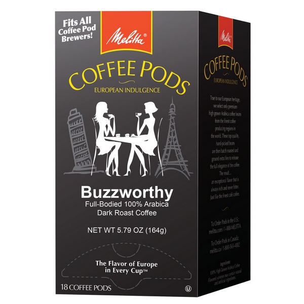 Melitta coffee pods - Buzzworthy 18ct