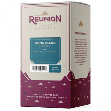 Reunion Kona Blend Coffee Pods 16ct