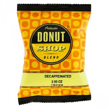Reunion Island Authentic Donut Shop Decaf Coffee Packets 42ct