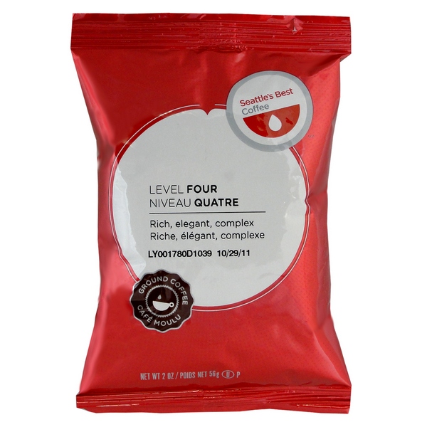 Seattle's Best Level Four Coffee Packets