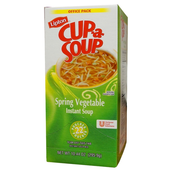 Lipton Cup-a-Soup Spring Vegetable 22ct