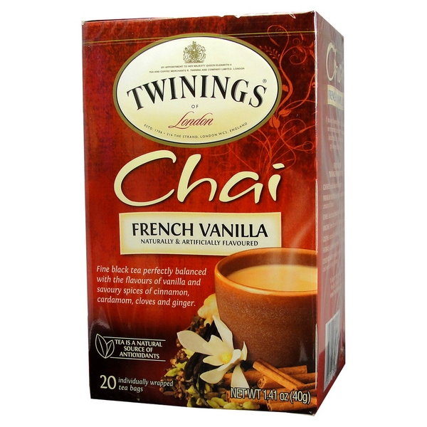 Twinings French Vanilla Chai Tea - 20ct