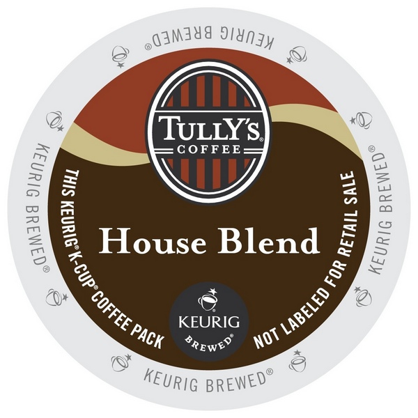 Tullys - House Blend K-cups 24ct