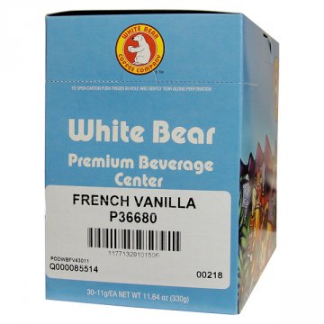 White Bear French Vanilla Coffee Pods 30ct