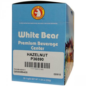 White Bear Hazelnut Coffee Pods 30ct