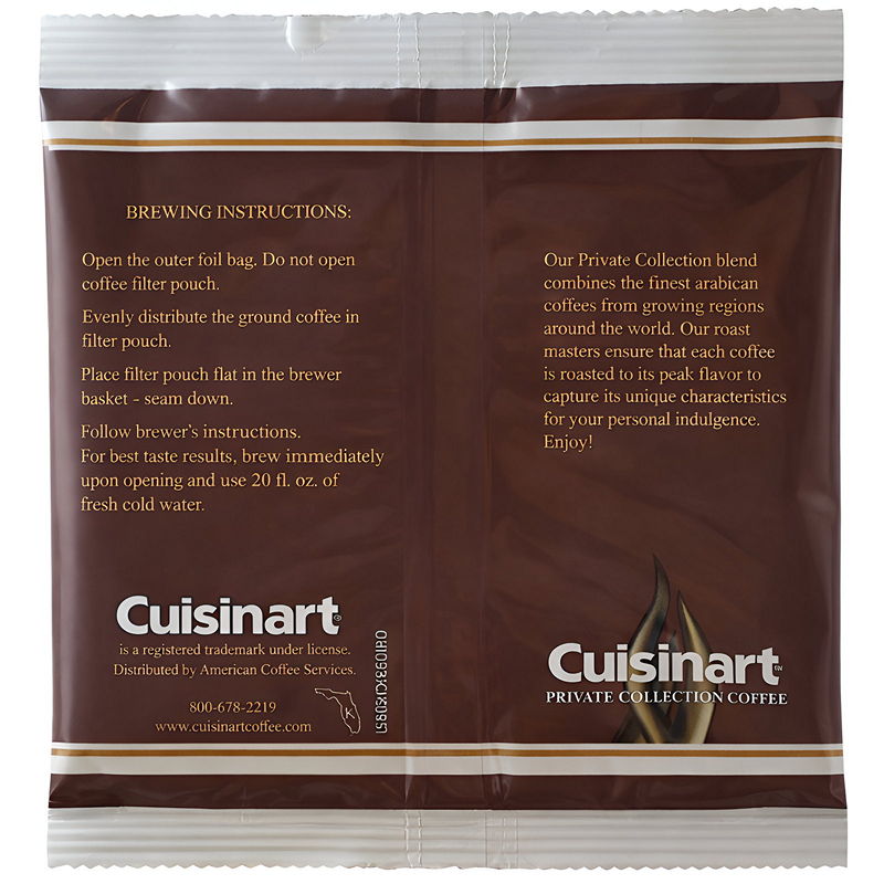 Cuisinart Select 4-Cup Filter Pack Coffee | 100ct