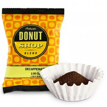 Authentic Donut Shop Decaf Coffee Packets 42ct