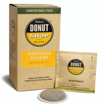 Authentic Donut Shop Blend Decaf Soft Coffee Pods 16ct