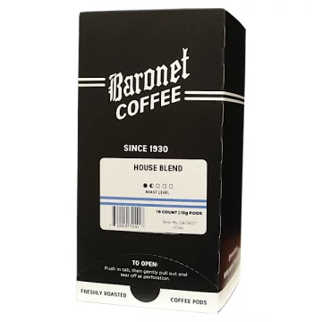 Baronet House Blend Coffee Pods - 18ct