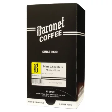 Baronet Mint Chocolate Coffee Pods - 18ct