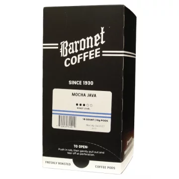 Baronet Mocha Java Coffee Pods - 18ct