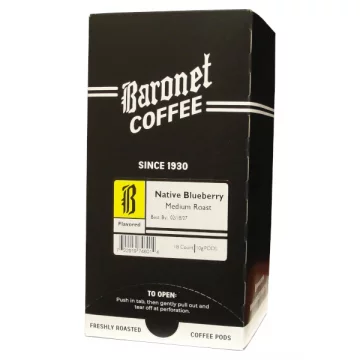 Baronet Native Blueberry Coffee Pods - 18ct