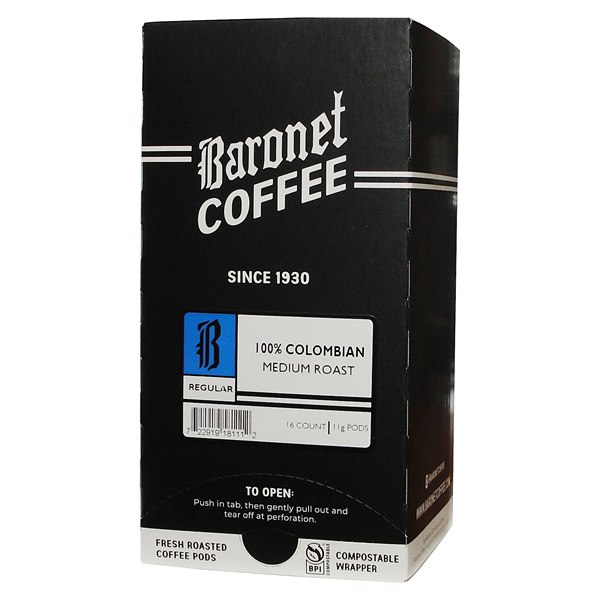 Compostable Colombian Coffee Pods